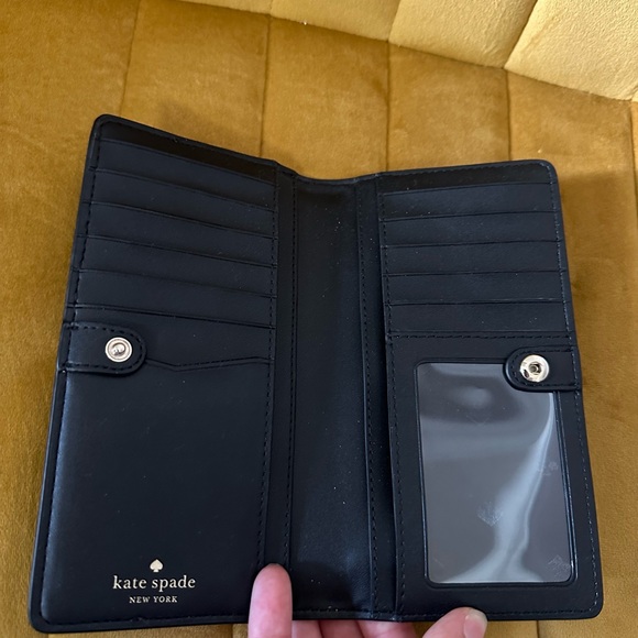 Two Toned Button Kate Spade Wallet - Picture 3 of 3